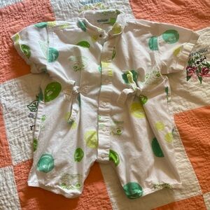 Rainett snap cotton baby romper